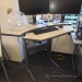 Teknion Sit Stand Corner Desk